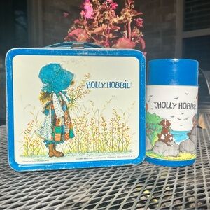 Holly Hobbie Lunchbox and Thermos Set